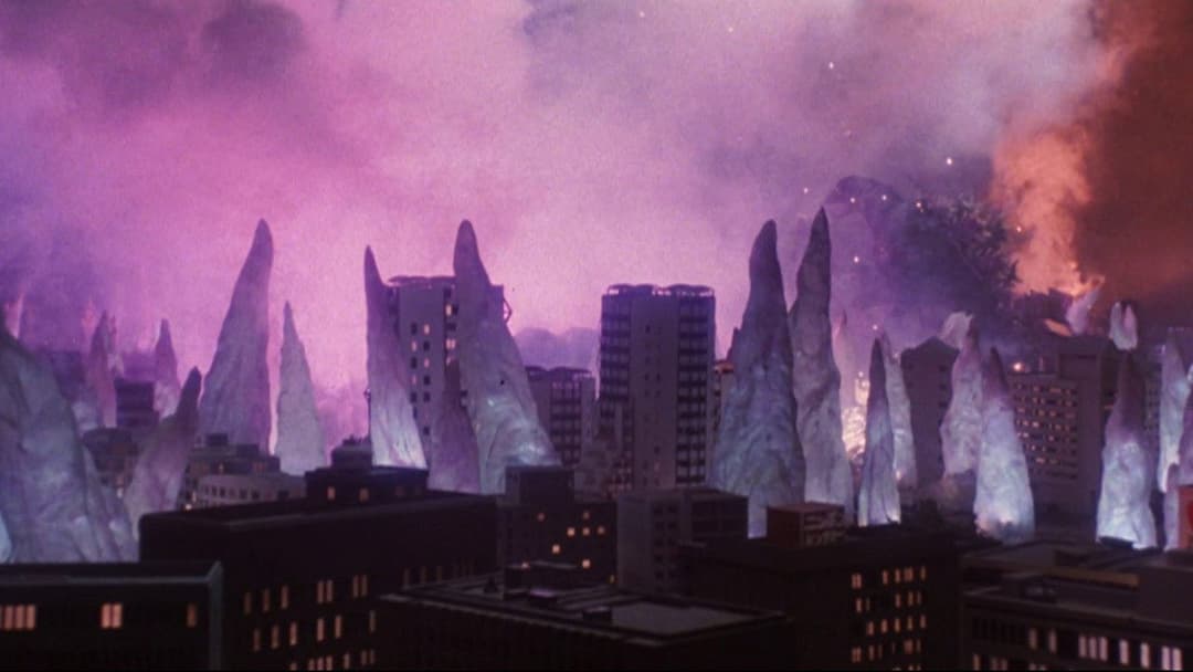 Godzilla vs. Spacegodzilla backdrop 17