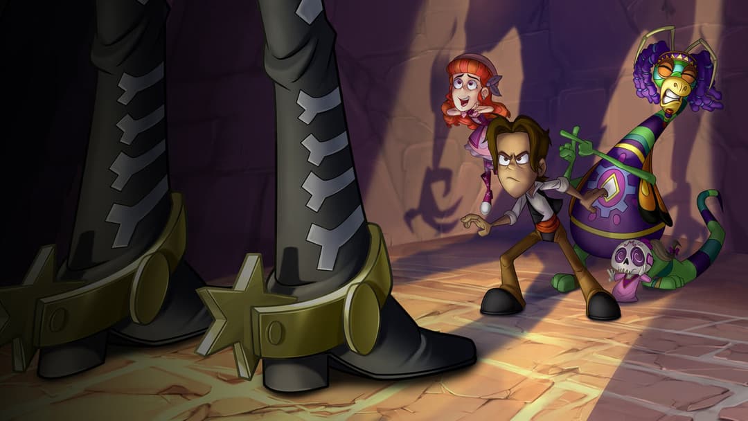 La leyenda del Charro Negro backdrop 1