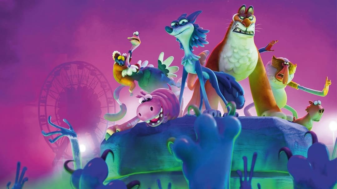 Ніч жаху у зоопарку backdrop 1