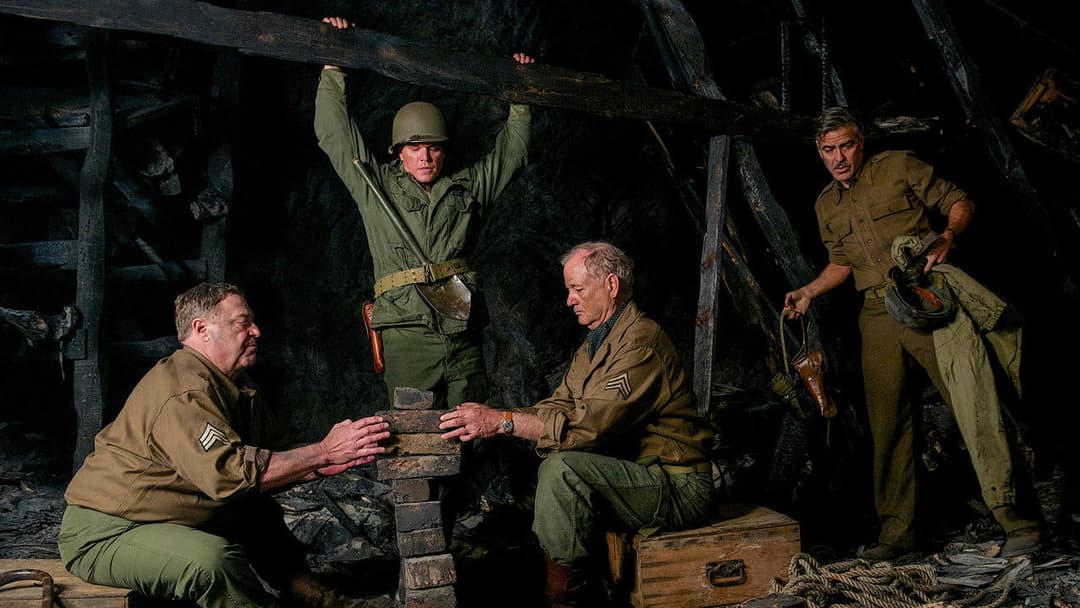 Monuments Men - Ungewöhnliche Helden backdrop 13