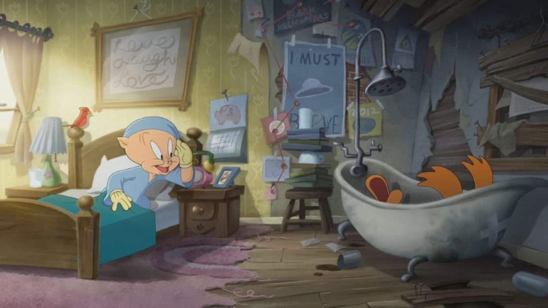 Ein klebriges Abenteuer: Daffy Duck und Schweinchen Dick retten den Planeten backdrop 6