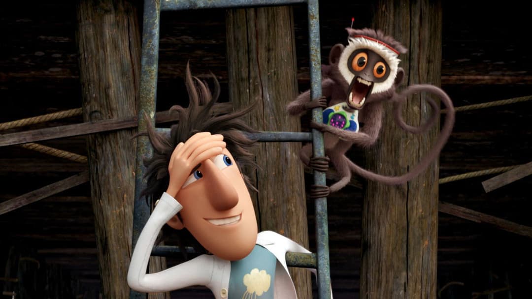 Мінлива хмарність, часом фрикадельки backdrop 20