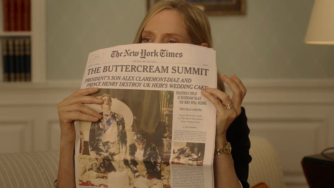 Червоний, білий та королівський синій backdrop 16