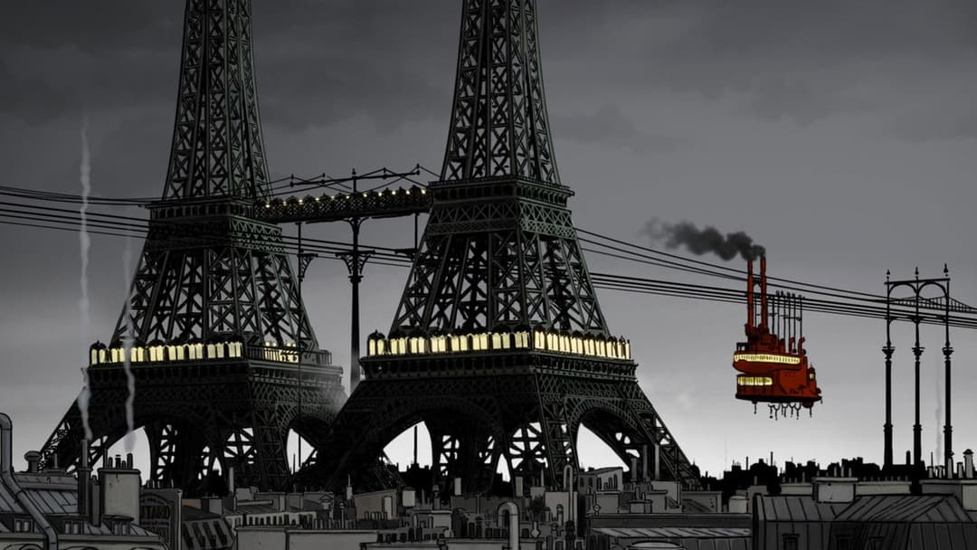 April und die außergewöhnliche Welt backdrop 8