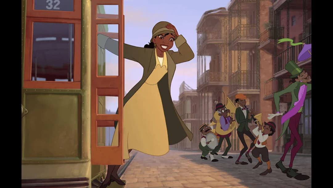 Küss den Frosch backdrop 3