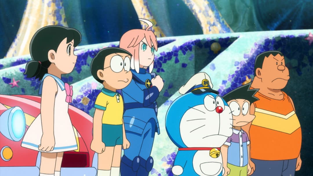 Doraemon the Movie: New Nobita and the Castle of the Undersea Devil backdrop 12