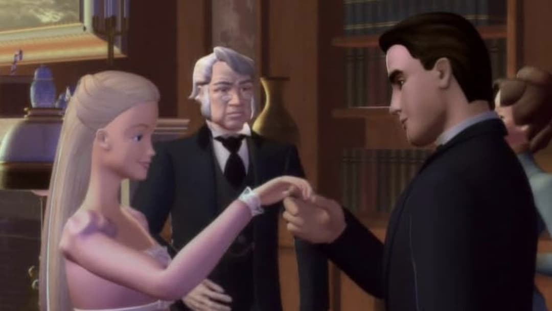 Barbie in the Nutcracker backdrop 12