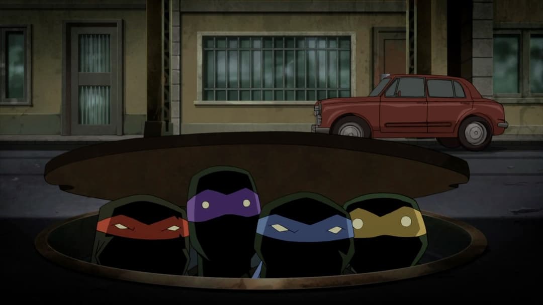 Batman vs. Teenage Mutant Ninja Turtles backdrop 17