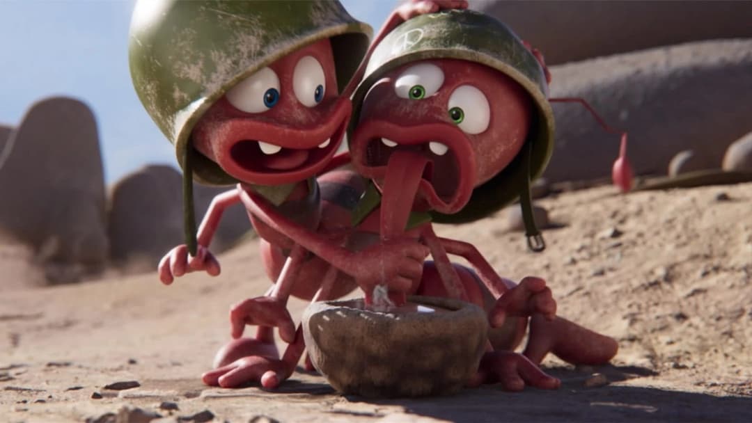 Arnie & Barney backdrop 2