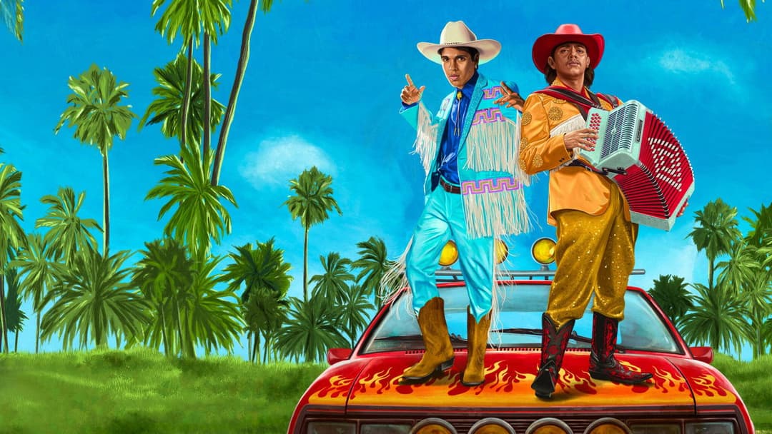 Los (casi) ídolos de Bahía Colorada backdrop 2