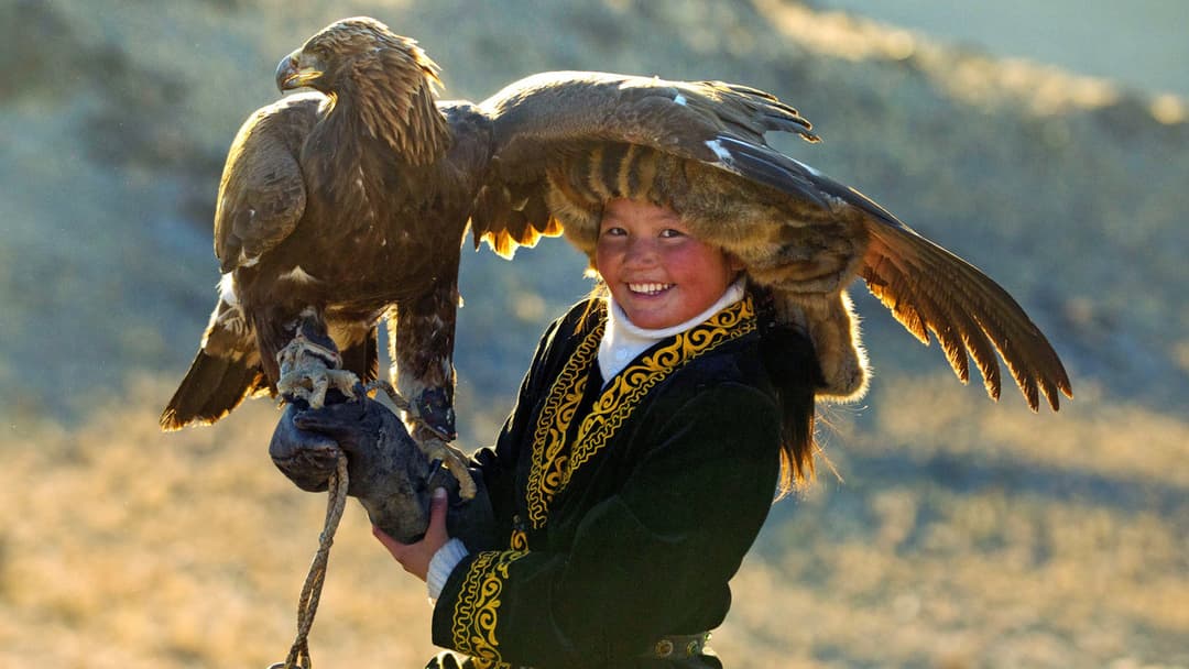 The Eagle Huntress backdrop 4