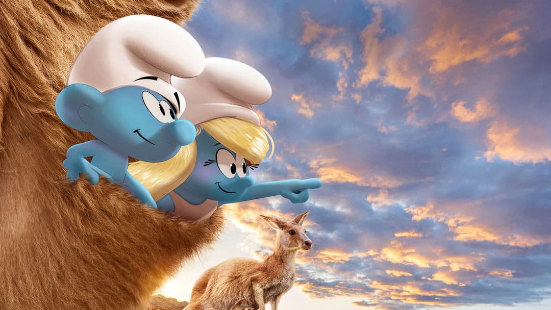 Smurfs backdrop 4