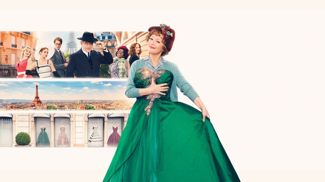 Mrs. Harris und ein Kleid von Dior backdrop 11