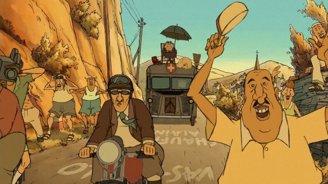 Das große Rennen von Belleville backdrop 17