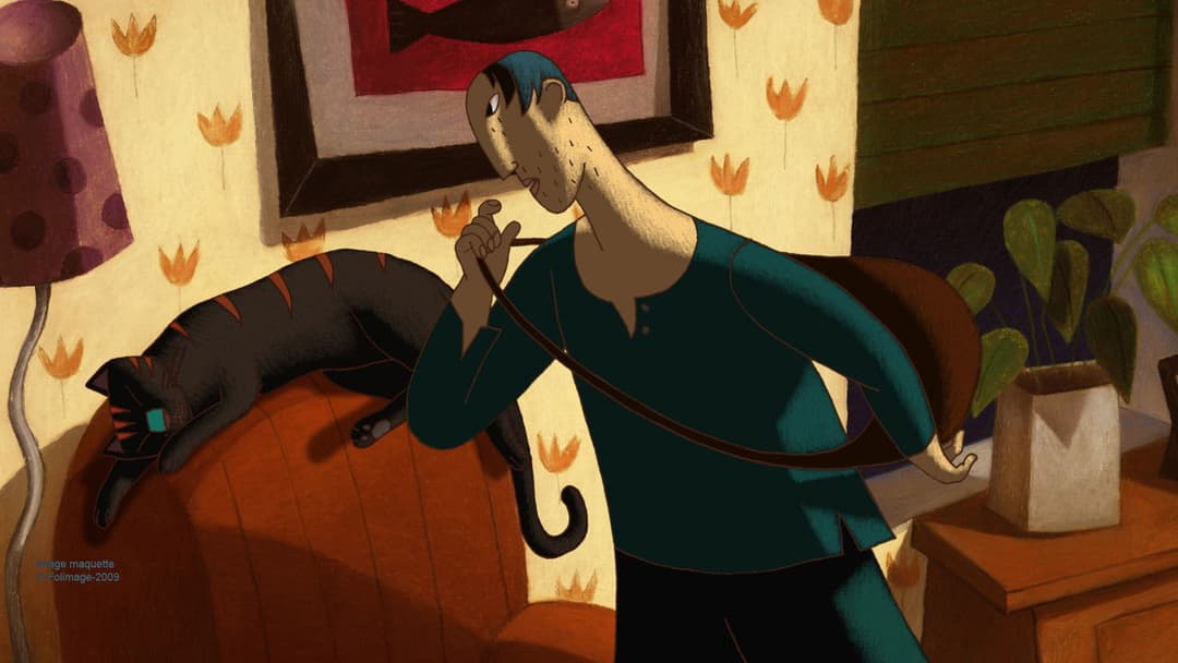 Die Katze von Paris backdrop 5