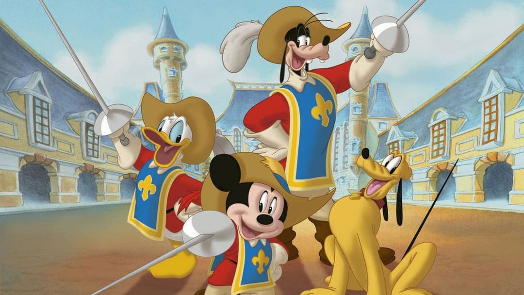 Micky, Donald, Goofy - Die drei Musketiere backdrop 8
