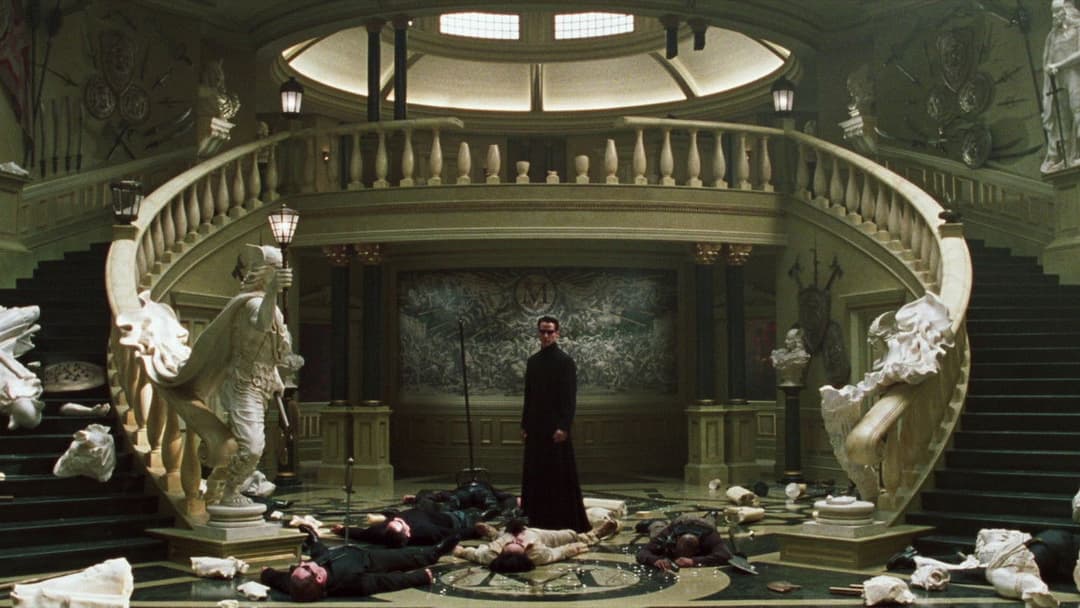 Матриця: Перезавантаження backdrop 13