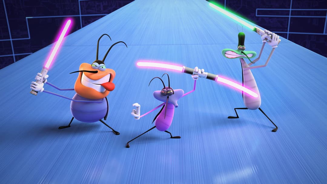 Oggy und die Kakerlaken backdrop 16