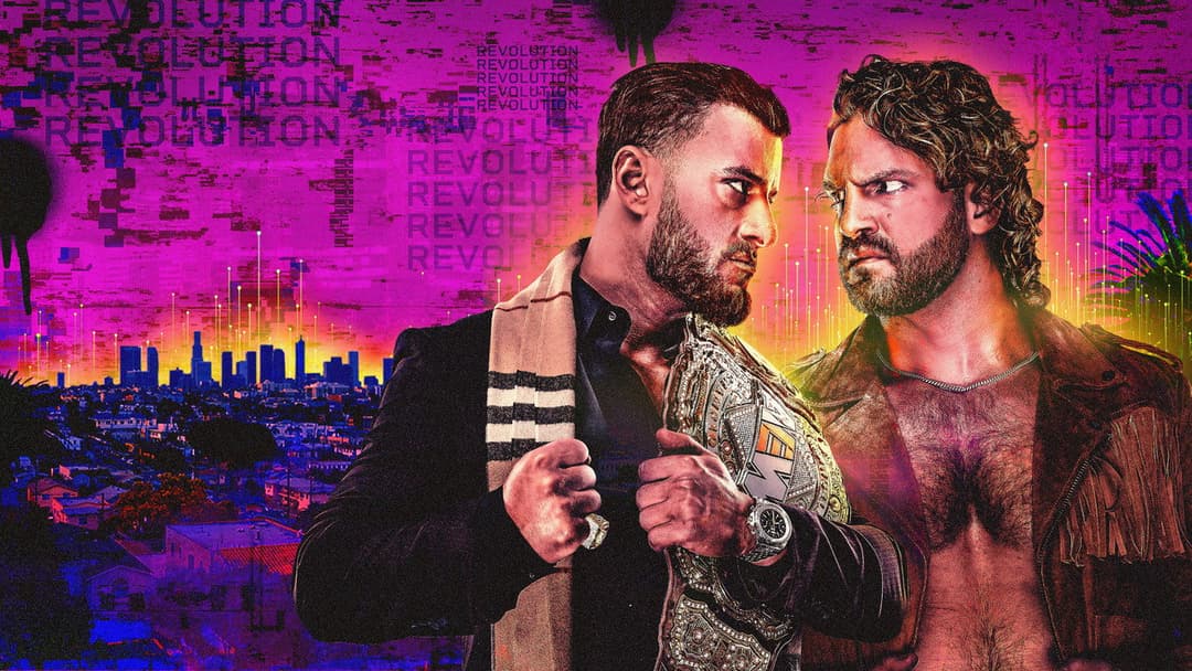 AEW Revolution 2026 backdrop 1
