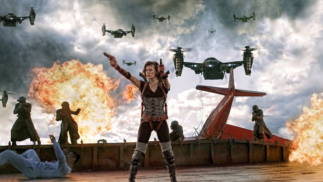 Resident Evil: Retribution backdrop 19
