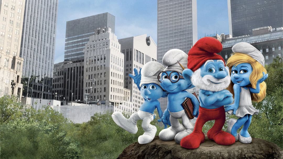 Die Schlümpfe backdrop 4