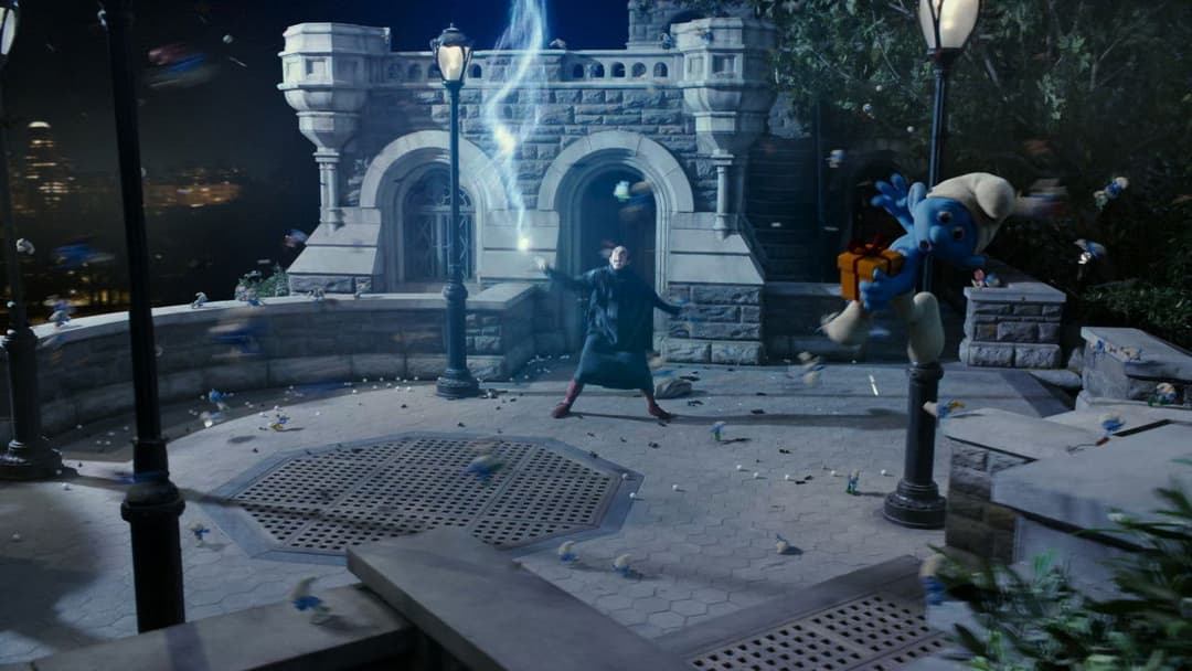 Die Schlümpfe backdrop 6