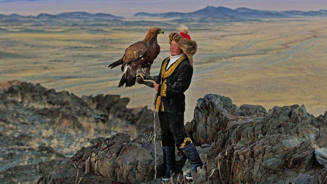 The Eagle Huntress backdrop 2
