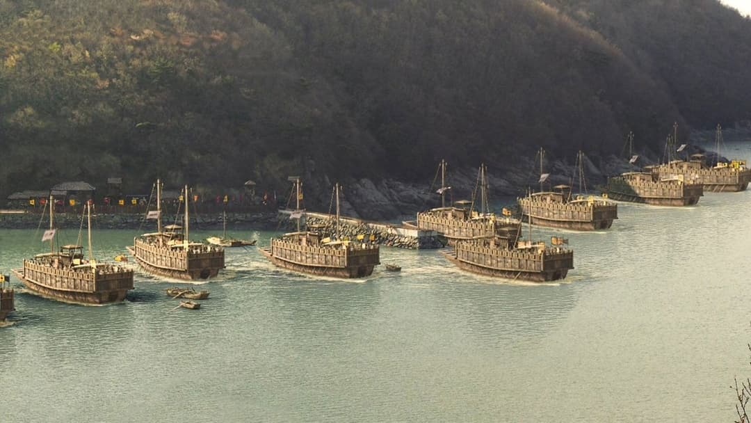 Der Admiral - Roaring Currents backdrop 8