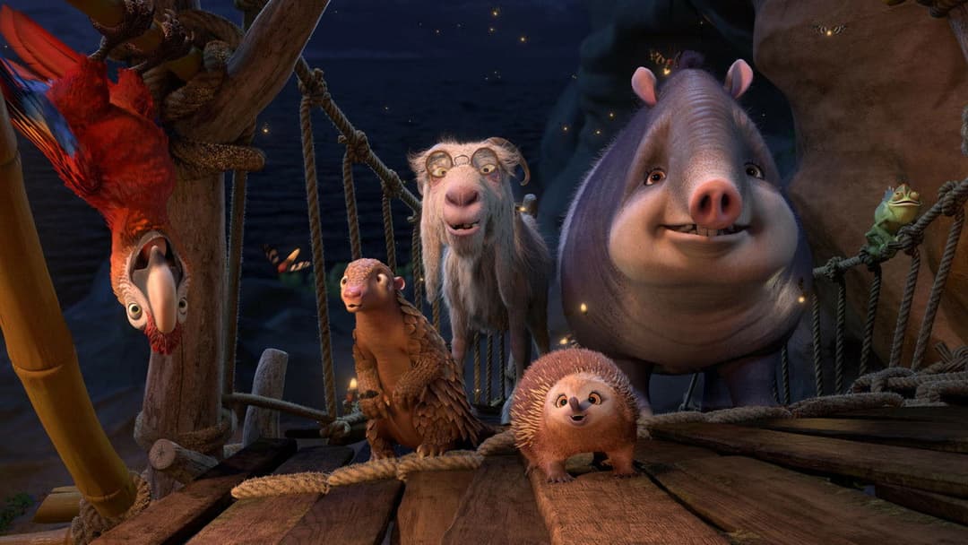 Robinson Crusoe backdrop 9