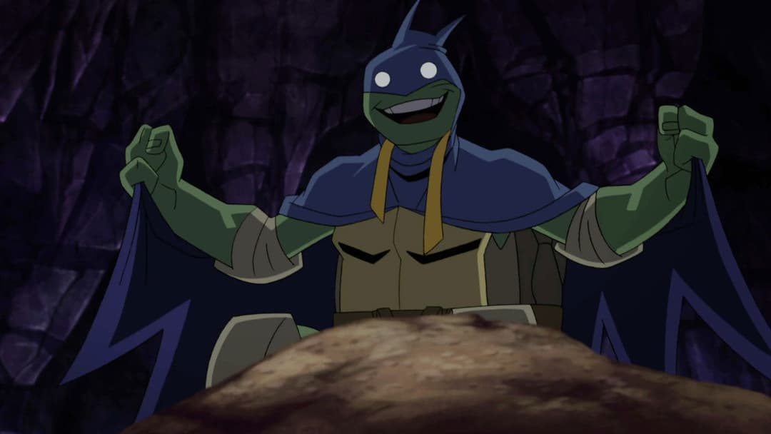 Batman vs. Teenage Mutant Ninja Turtles backdrop 7