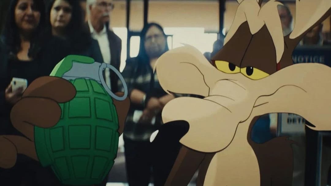 Coyote vs. Acme backdrop 7