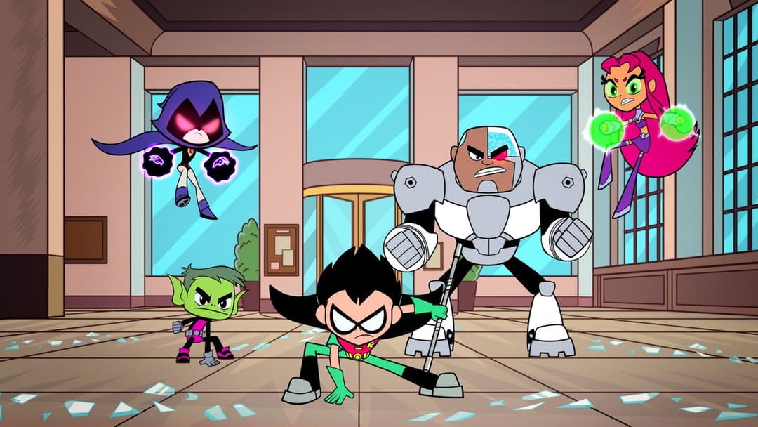 Teen Titans Go! vs. Teen Titans backdrop 10