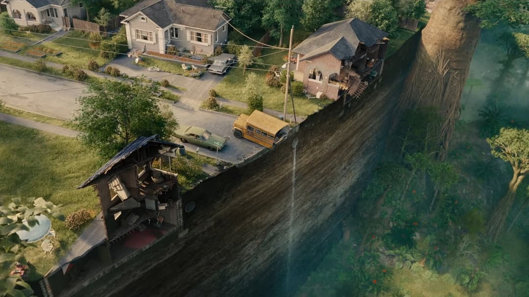 The End of Oak Street backdrop 2