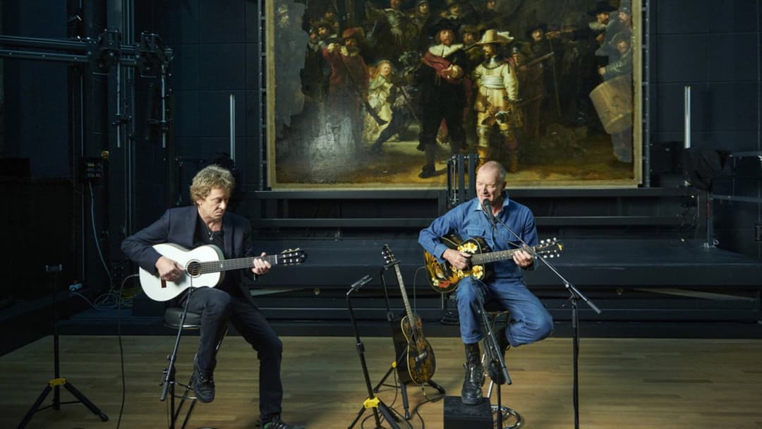 Sting - Sounds Like Art Rijksmuseum Amsterdam backdrop 6