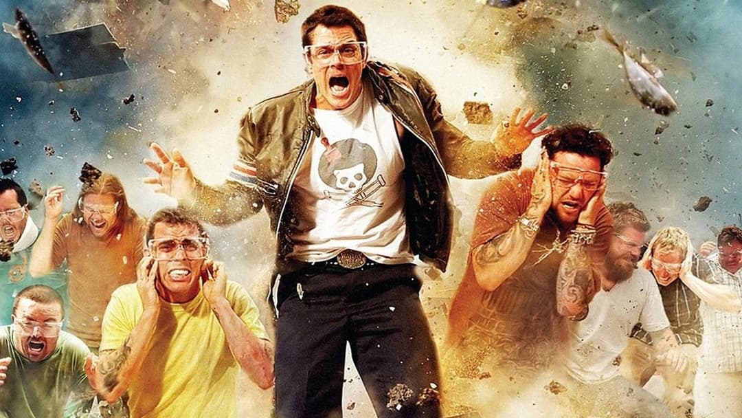 Jackass 3D backdrop 4