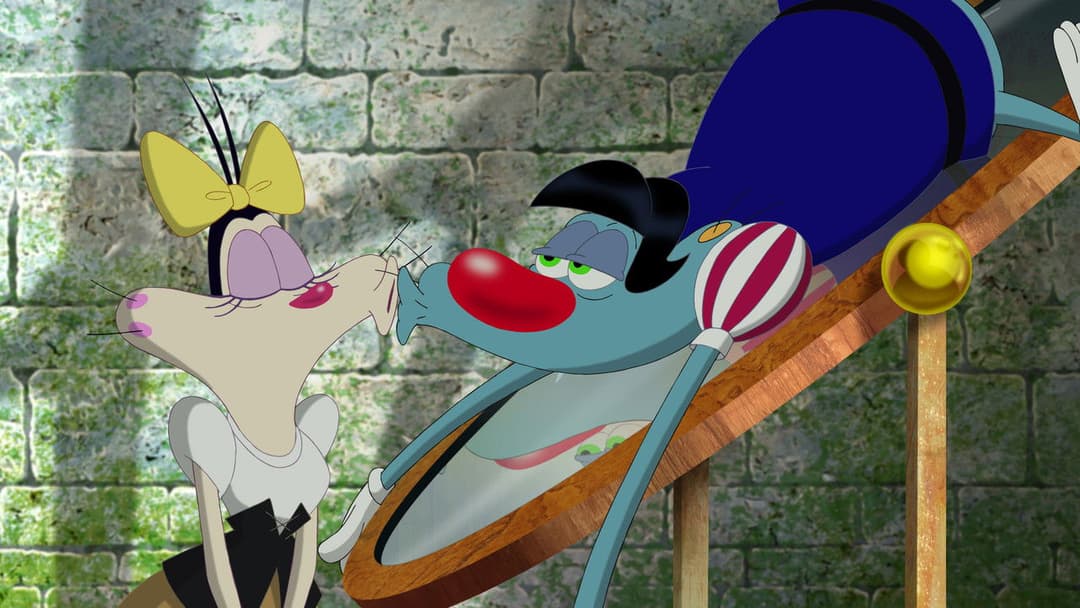 Oggy und die Kakerlaken backdrop 17