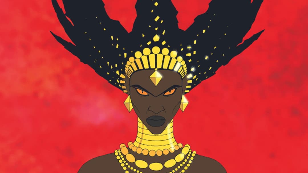 Kiriku und die Zauberin backdrop 5