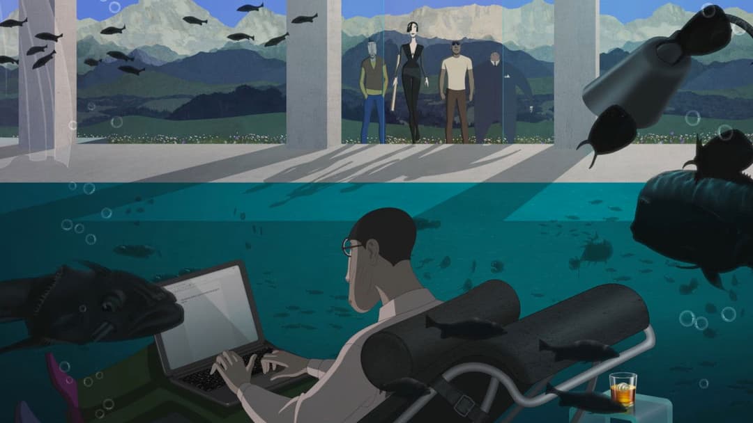 Ruben Brandt Collector backdrop 4