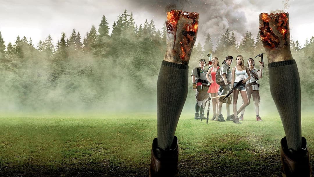 Скаути проти зомбі backdrop 7