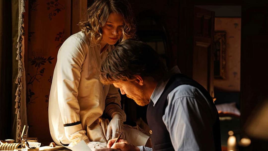 Die Geschichte meiner Frau backdrop 8