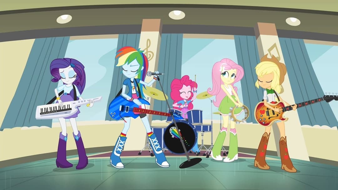 My Little Pony: Equestria Girls - Rainbow Rocks backdrop 2