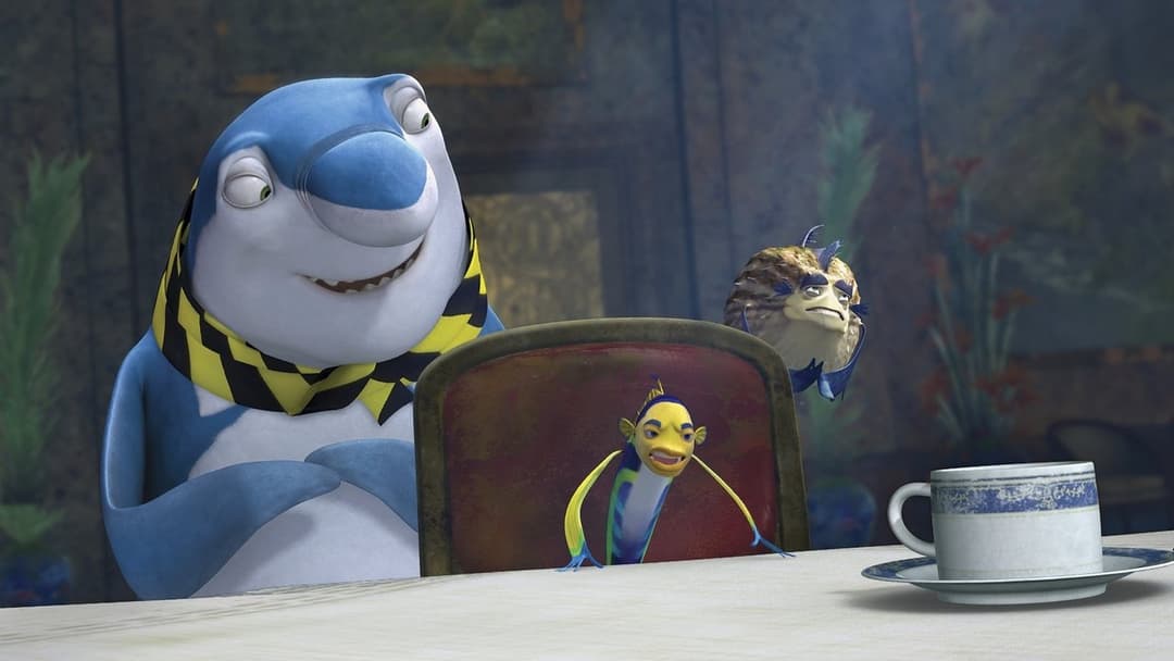 Große Haie - Kleine Fische backdrop 18