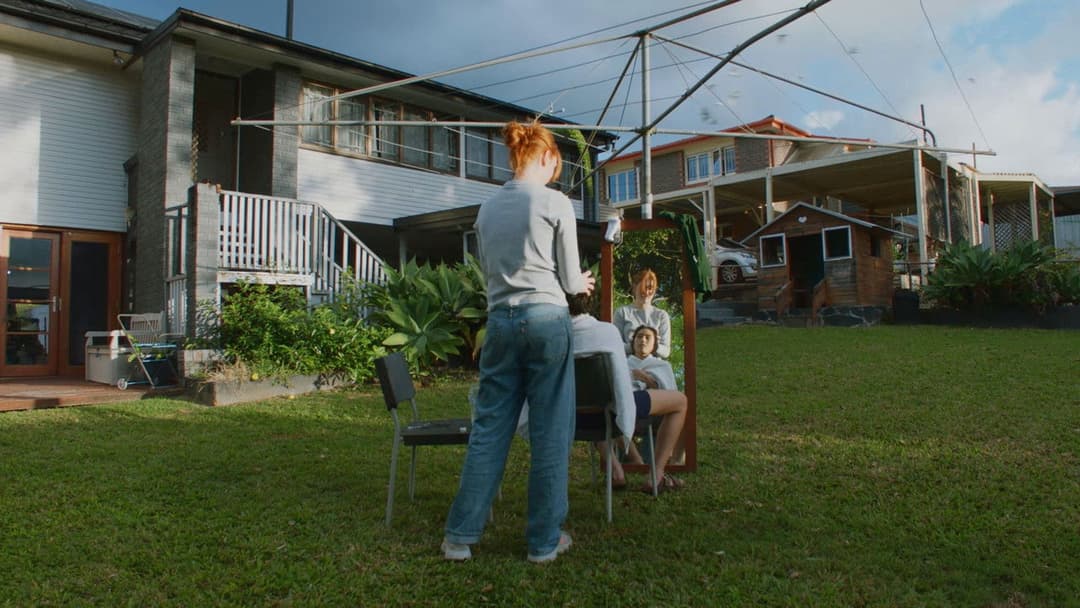 Girls and Boxes backdrop 1