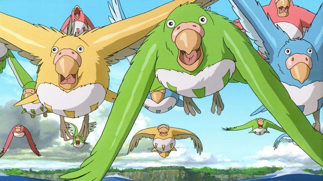 Der Junge und der Reiher backdrop 7