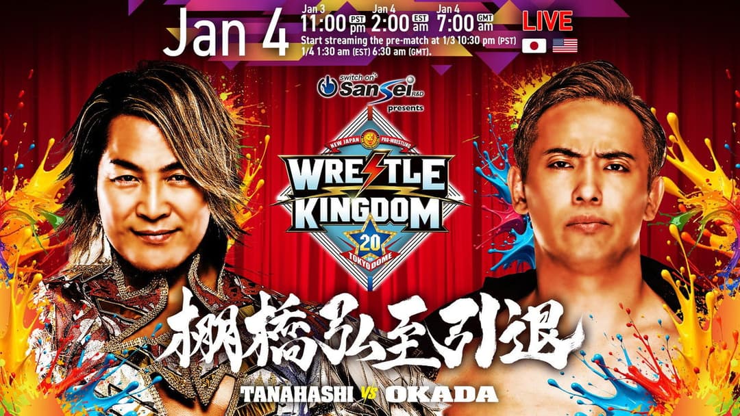 NJPW Wrestle Kingdom 20 backdrop 1