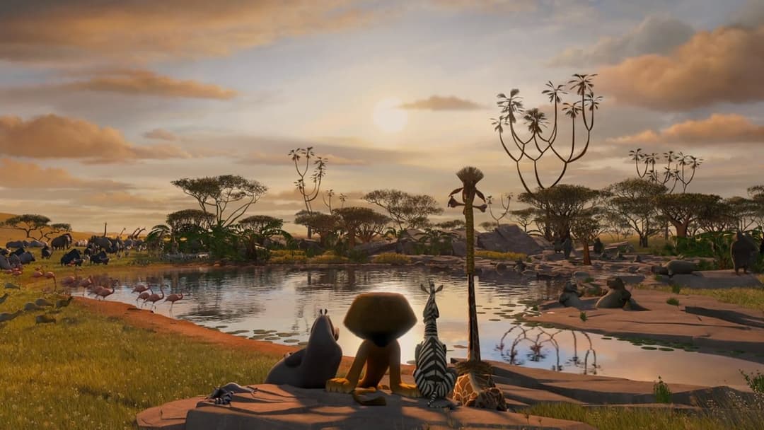 Madagascar 2 backdrop 12