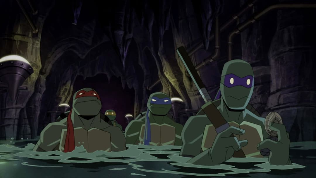 Batman vs. Teenage Mutant Ninja Turtles backdrop 8