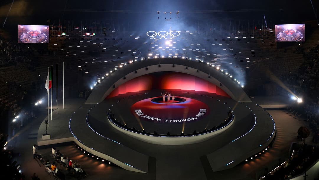 Milano Cortina 2026 Olympic Closing Ceremony: Beauty in Action backdrop 1