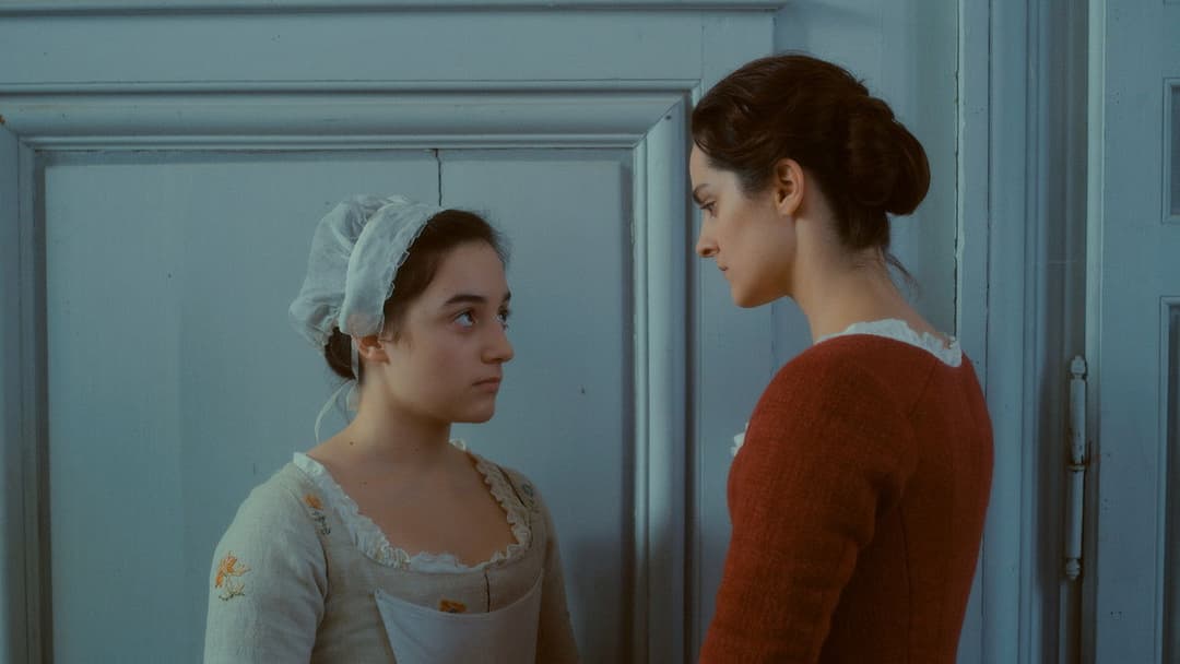 Porträt einer jungen Frau in Flammen backdrop 19