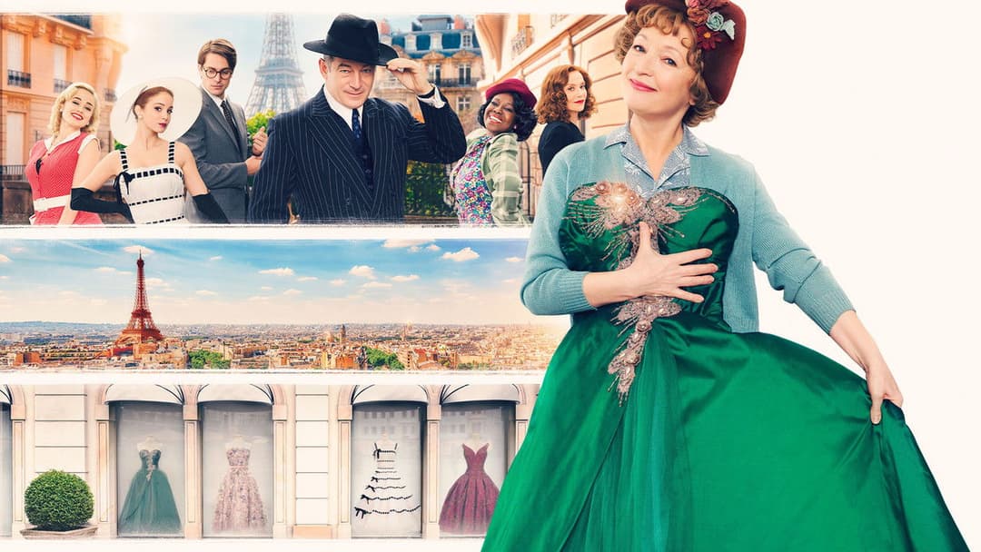 Mrs. Harris und ein Kleid von Dior backdrop 2